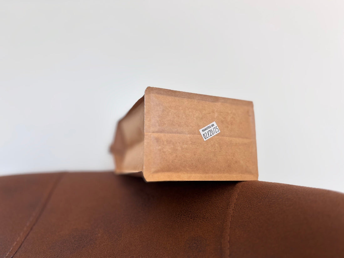 roast date on coffee bag