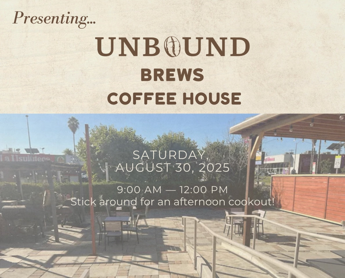 Gather in-person, sip, connect ☕