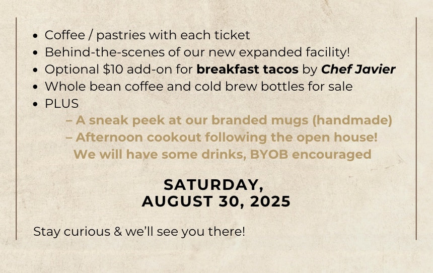 Gather in-person, sip, connect ☕