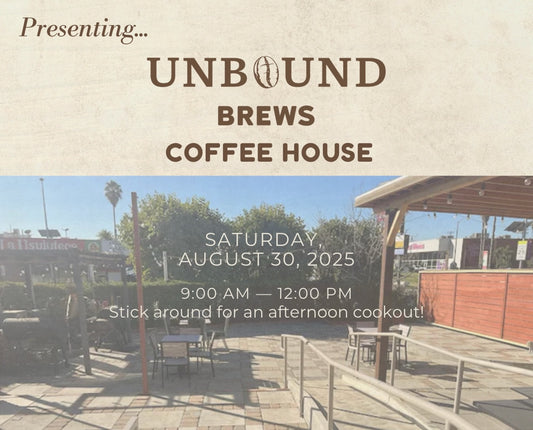 Gather in-person, sip, connect ☕